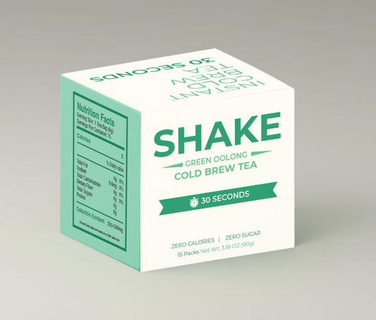 Shake Cold Brew Green Oolong Tea